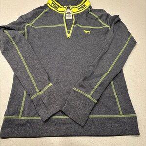 PINK Victoria's Secret Half Zip Pullover, Size M